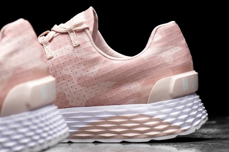 Nobull Camo Ripstop Runner Women's Running Shoes Rose | USA U1785Z